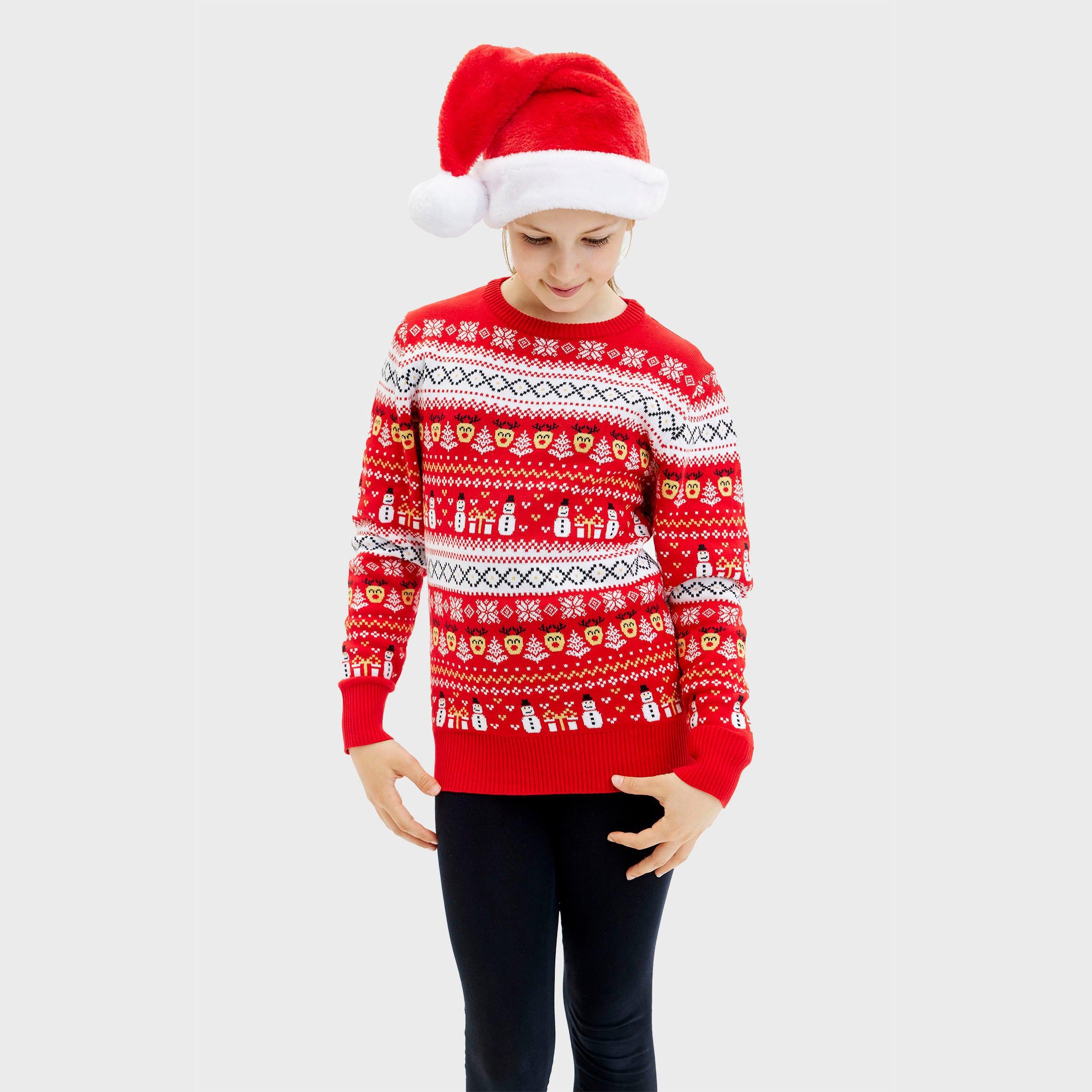 The Reinstyle Sweater Rød - Barn.